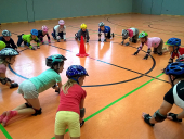Richtig landen bei der Fallschule