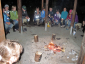 Abschluss am Lagerfeuer